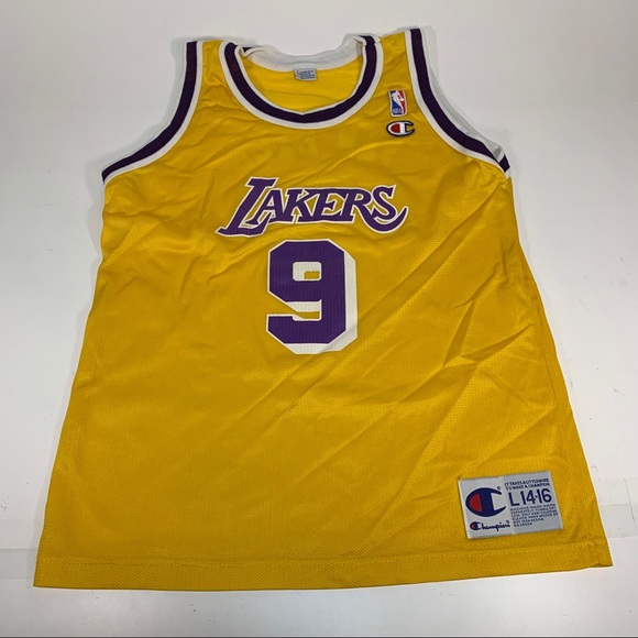 LA Lakers VTG Nick Van Exel Youth Champion Jersey - Picture 3 of 6
